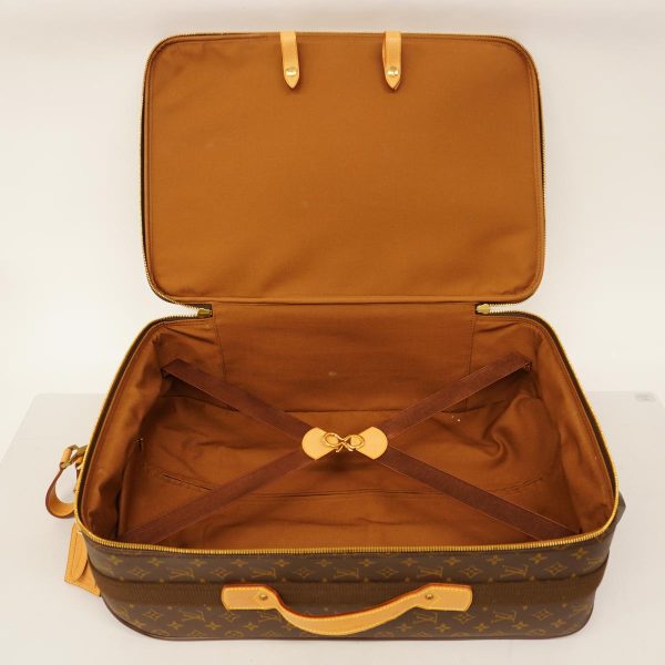 1240001037427 4 Louis Vuitton Carry Bag Monogram Pegas 55 Brown