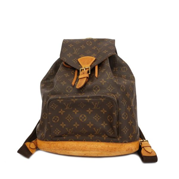 1240001037433 1 Louis Vuitton Rucksack Monogram Monsouris Brown