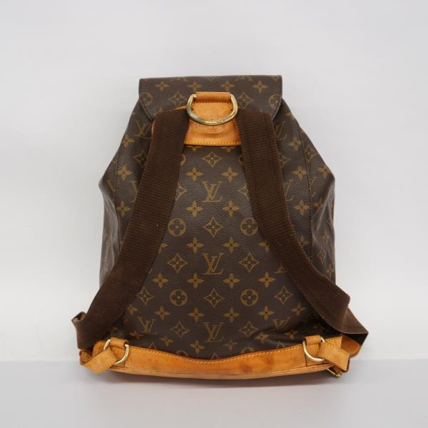 1240001037433 15 Louis Vuitton Rucksack Monogram Monsouris Brown