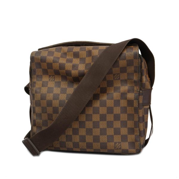 1240001037434 1 Louis Vuitton Shoulder Bag Damier Naviglio Ebene