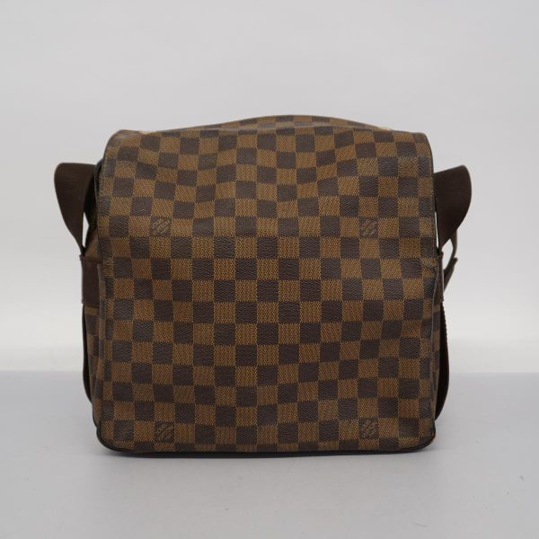 1240001037434 16 Louis Vuitton Shoulder Bag Damier Naviglio Ebene