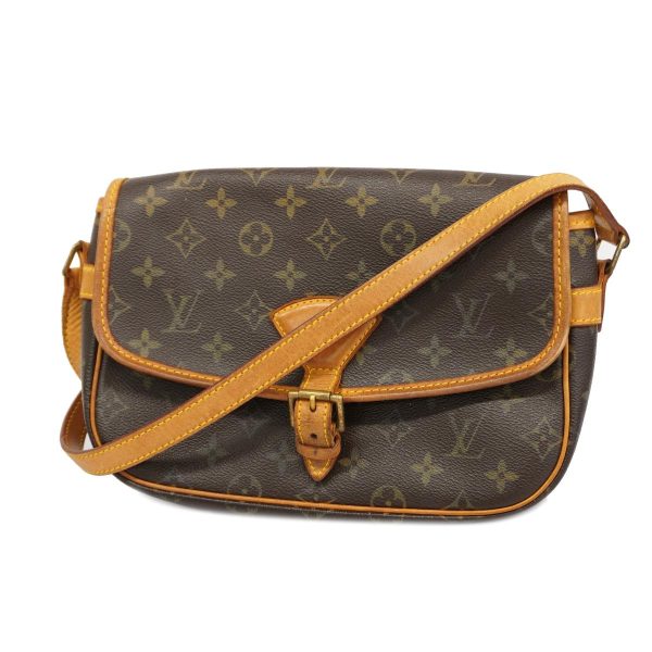 1240001037436 1 Louis Vuitton Shoulder Bag Monogram Sologne Brown