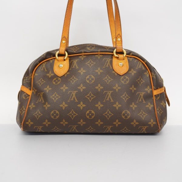 1240001037447 13 Louis Vuitton Shoulder Bag Montorgueil PM Brown