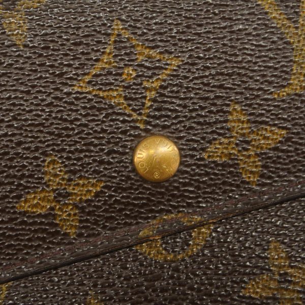 1240001037456 10 Louis Vuitton Long Wallet Portefeuil Brown