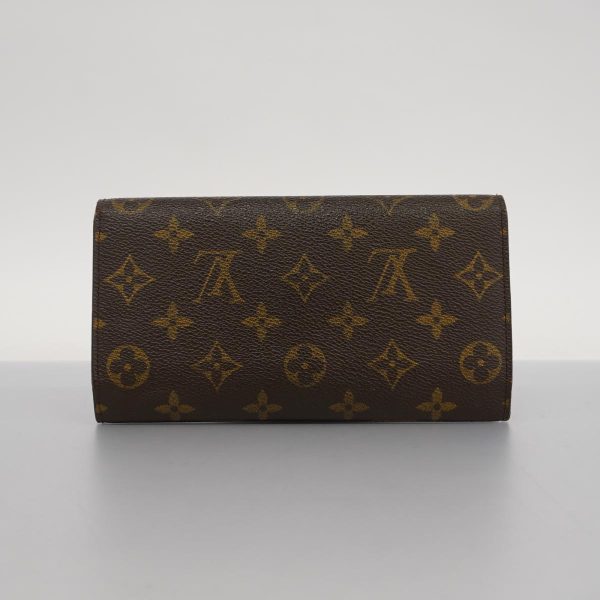 1240001037456 11 Louis Vuitton Long Wallet Portefeuil Brown