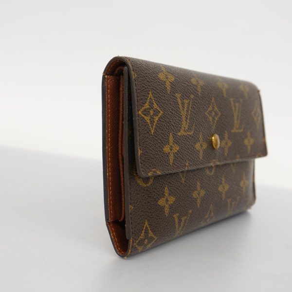 1240001037456 2 Louis Vuitton Long Wallet Portefeuil Brown