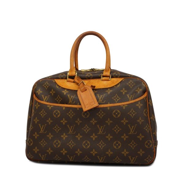 1240001037463 1 Louis Vuitton Handbag Monogram Deauville Brown