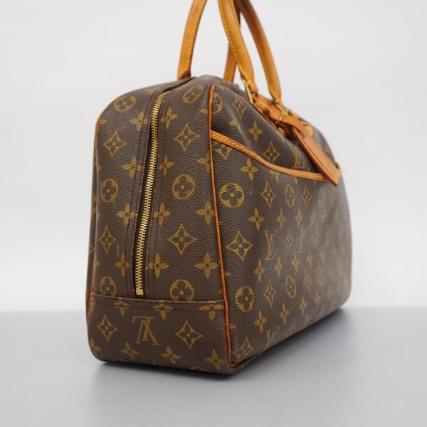 1240001037463 2 Louis Vuitton Handbag Monogram Deauville Brown