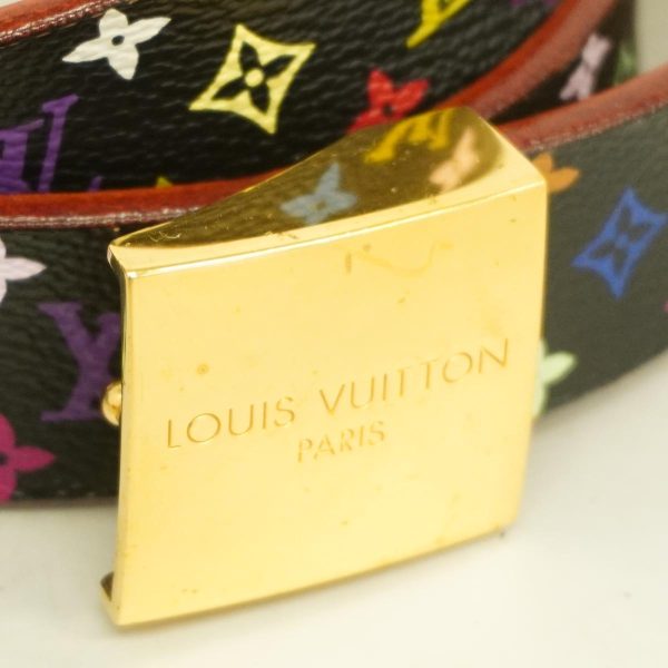 1240001037474 2 Louis Vuitton Belt Monogram Centur Carre Noir