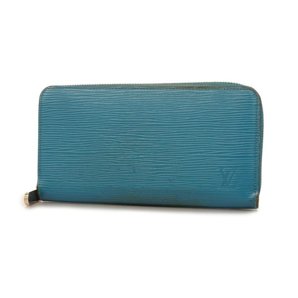 1240001037482 1 1 Louis Vuitton Long Wallet Epi Zippy Cyan