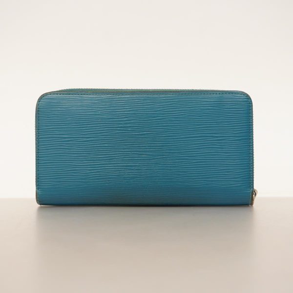 1240001037482 13 1 Louis Vuitton Long Wallet Epi Zippy Cyan