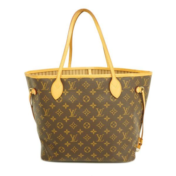 1240001037494 1 1 Louis Vuitton Tote Bag Monogram Neverfull MM Brown