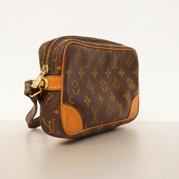 1240001037568 2 Louis Vuitton Clutch Bag Marly Dragonne PM Brown