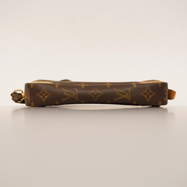 1240001037568 3 Louis Vuitton Clutch Bag Marly Dragonne PM Brown