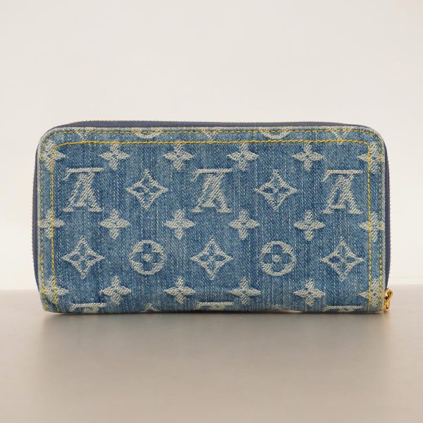 1240001037570 12 Louis Vuitton Long Wallet LV Remix Zippy Blue