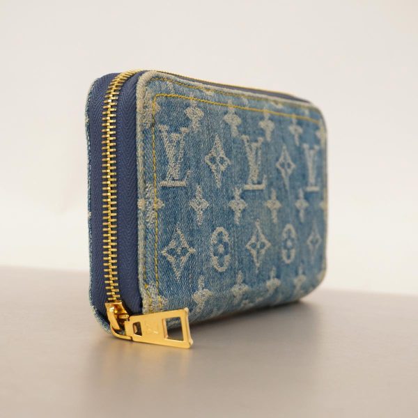 1240001037570 2 Louis Vuitton Long Wallet LV Remix Zippy Blue