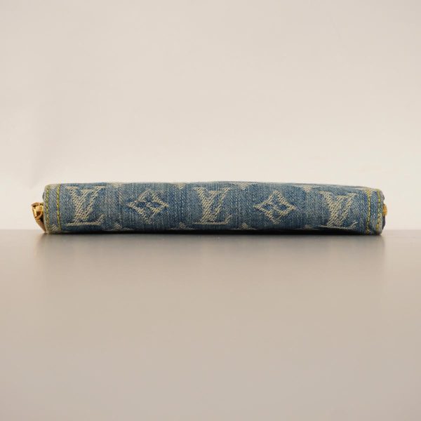 1240001037570 3 Louis Vuitton Long Wallet LV Remix Zippy Blue