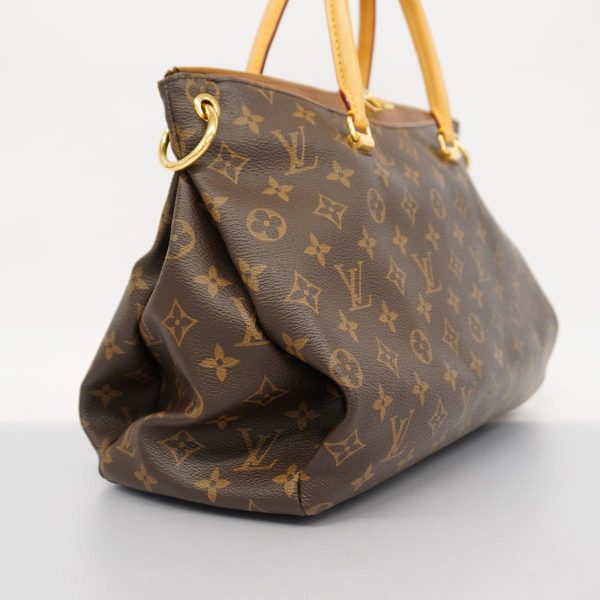 1240001037574 2 Louis Vuitton 2way Bag Monogram Avane Paras Brown