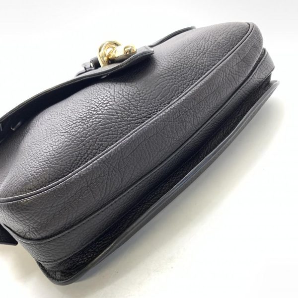 1240001037577 5 Balenciaga Tube Shoulder Bag Leather Black