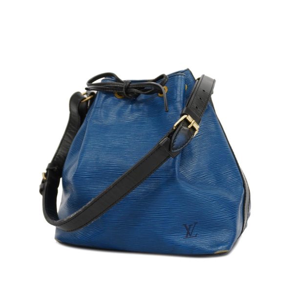 1240001037581 1 Louis Vuitton Shoulder Petit Noe Toledo Blue Noir