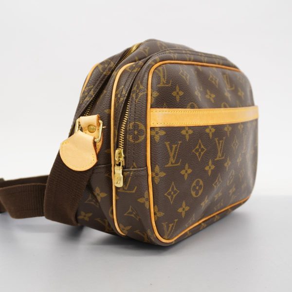 1240001037585 2 Louis Vuitton Shoulder Bag Reporter PM Brown