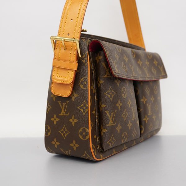 1240001037586 2 Louis Vuitton Shoulder Bag Viva City GM Brown