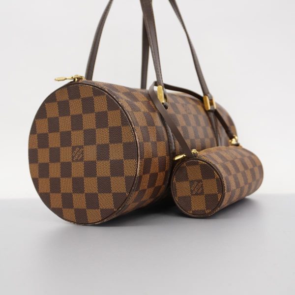 1240001037600 2 Louis Vuitton Handbag Damier Papillon 30 Ebene