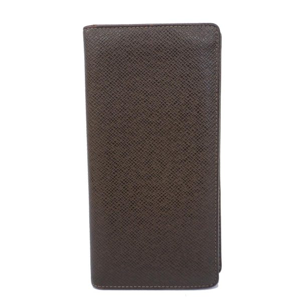 1240001037617 1 Louis Vuitton Long Wallet Taiga Brazza Grizzly