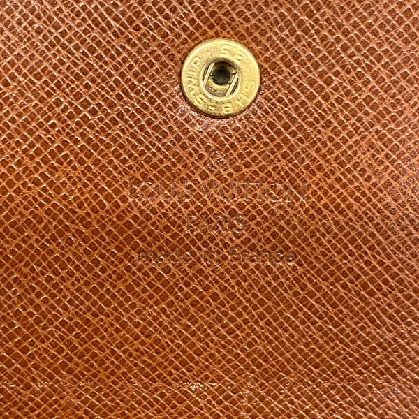 1240001037623 5 Louis Vuitton Long Wallet Porte Mone Credit Brown