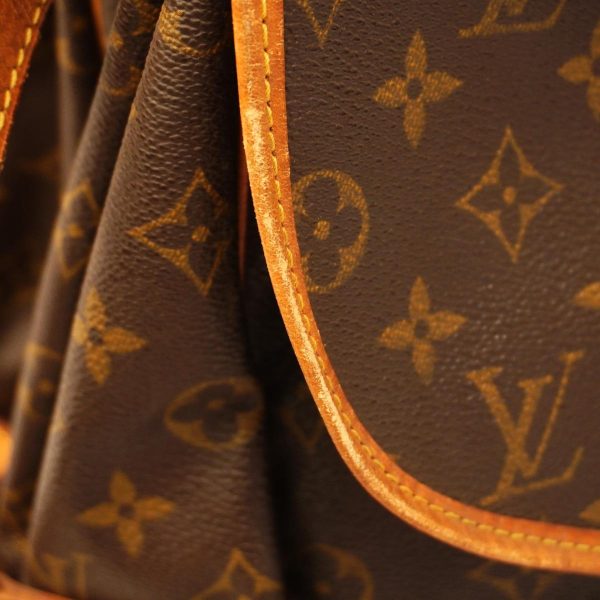 1240001037639 8 Louis Vuitton Shoulder Monogram Saumur 35 Brown