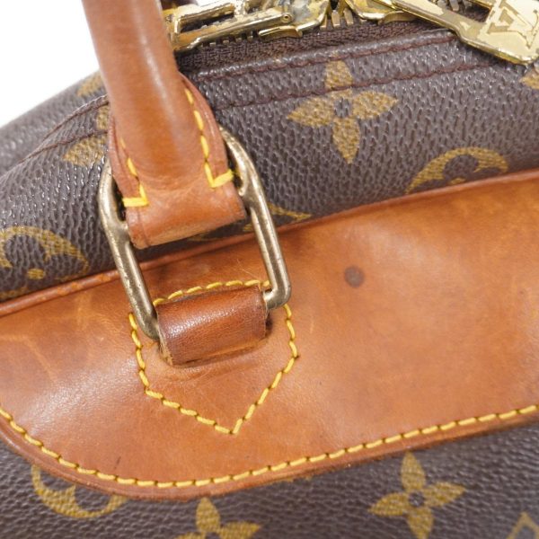 1240001037648 16 Louis Vuitton Handbag Monogram Deauville Brown