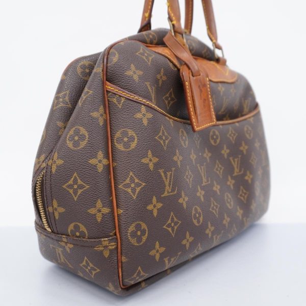 1240001037648 2 Louis Vuitton Handbag Monogram Deauville Brown