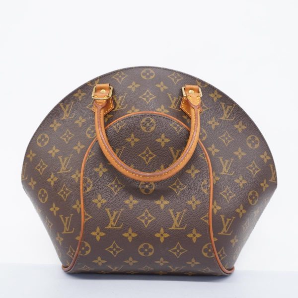 1240001037650 12 Louis Vuitton Handbag Monogram Ellipse MM Brown