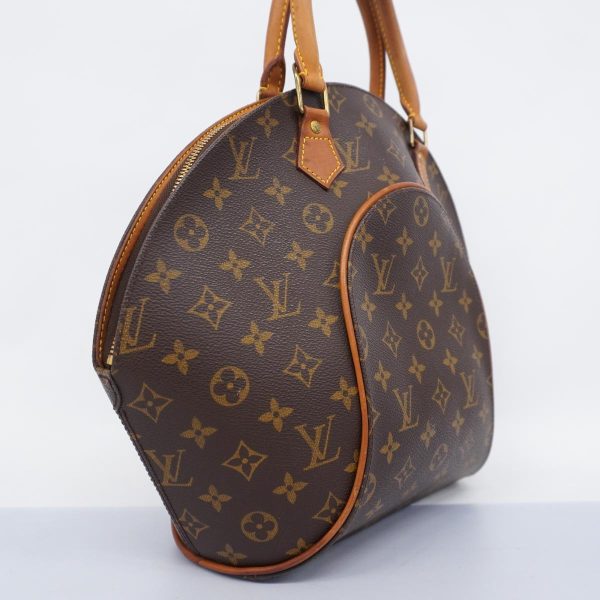 1240001037650 2 Louis Vuitton Handbag Monogram Ellipse MM Brown