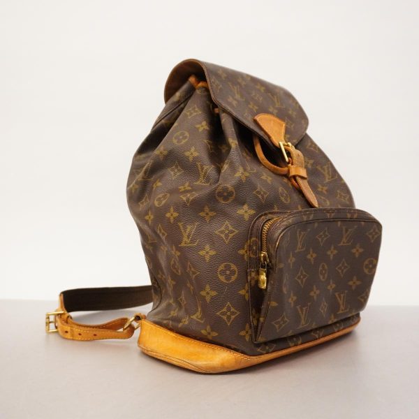 1240001037655 2 1 Louis Vuitton Rucksack Monogram Monsori GM Brown