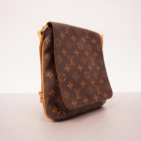 1240001037657 2 Louis Vuitton Shoulder Bag Salsa Short Strap Brown