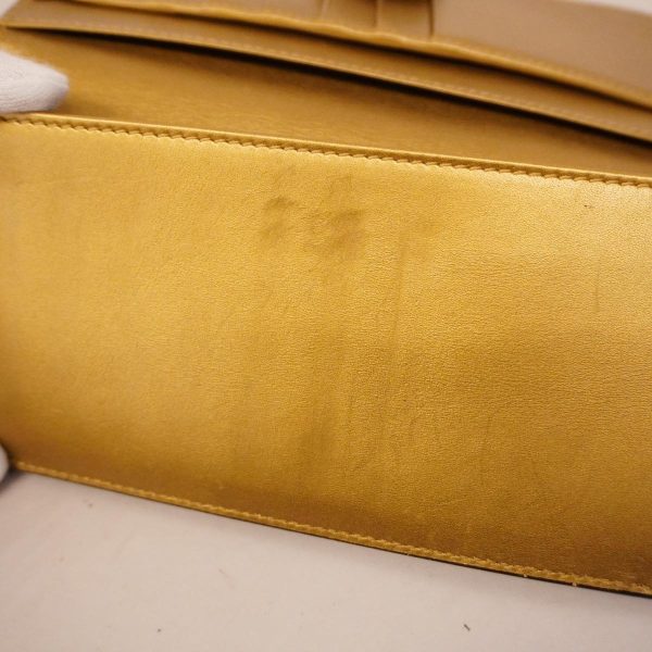 1240001037674 8 Gucci Long Wallet Micro Guccisima Enamel Gold