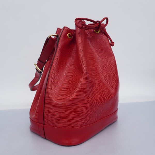 1240001037701 2 Louis Vuitton Shoulder Bag Epi Noe Castilian Red