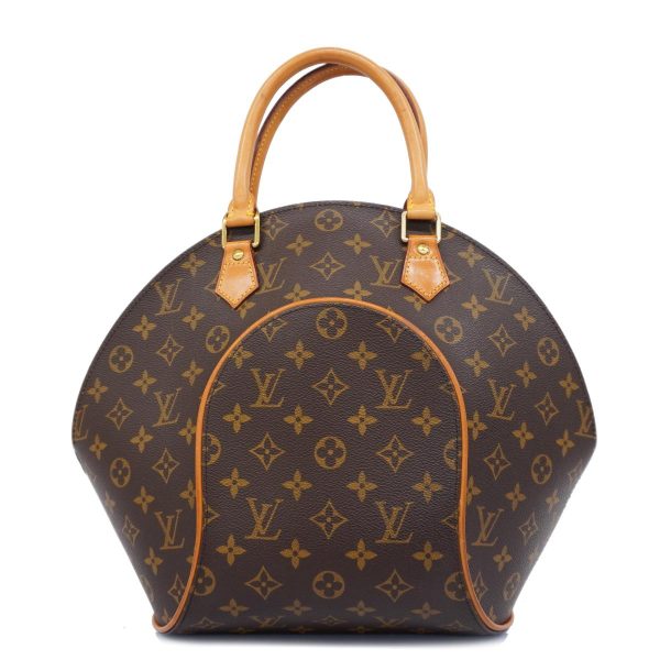 1240001037703 1 Louis Vuitton Handbag Monogram Ellipse MM Brown