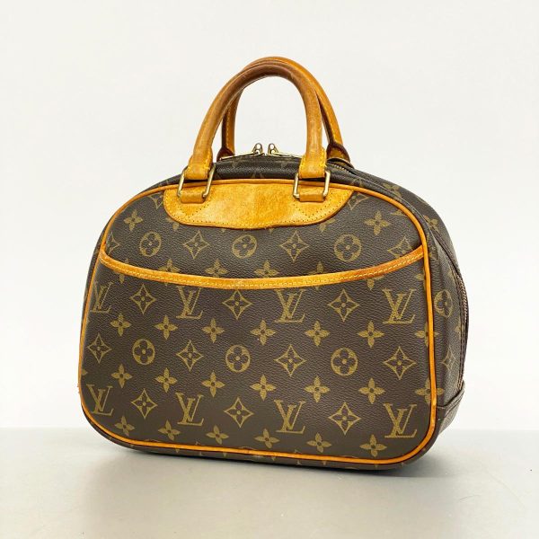 1240001037718 1 Louis Vuitton Handbag Monogram Trouville Brown