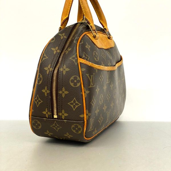 1240001037718 2 Louis Vuitton Handbag Monogram Trouville Brown