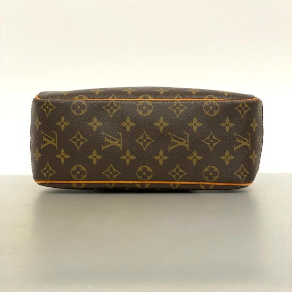 1240001037718 3 Louis Vuitton Handbag Monogram Trouville Brown