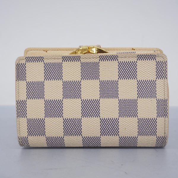 1240001037728 15 Louis Vuitton Wallet Portefeuil Viennois White