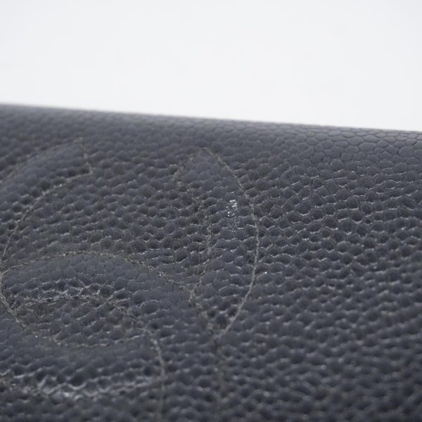 1240001037729 9 Chanel Notebook Cover Caviar Skin Black