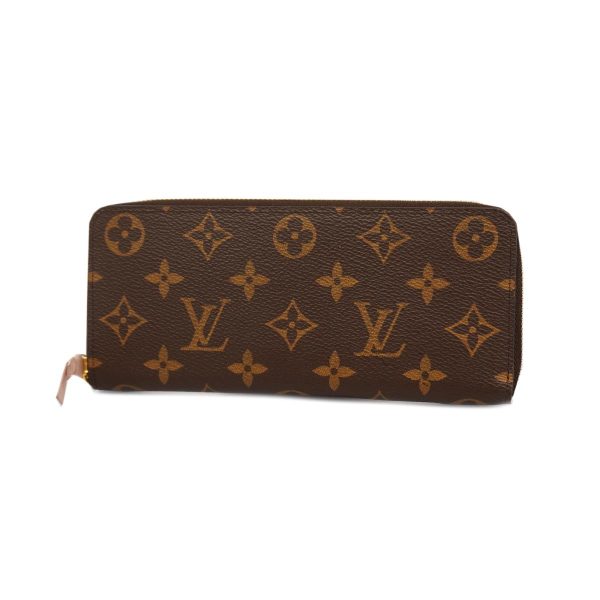 1240001037734 1 Louis Vuitton Wallet Clemence Brown Rose Ballerine