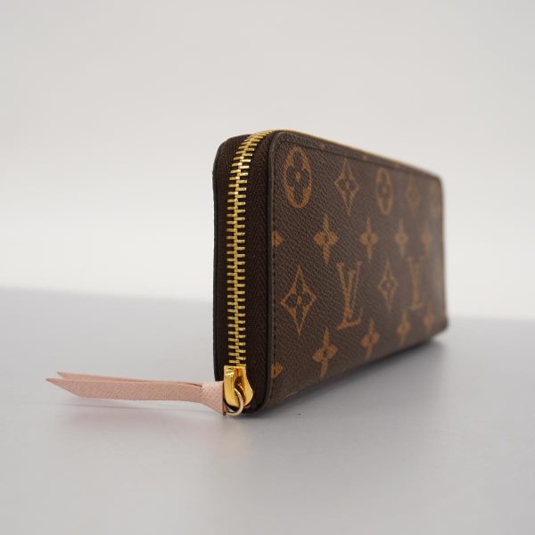 1240001037734 2 Louis Vuitton Wallet Clemence Brown Rose Ballerine