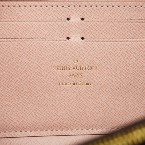 1240001037734 4 Louis Vuitton Wallet Clemence Brown Rose Ballerine