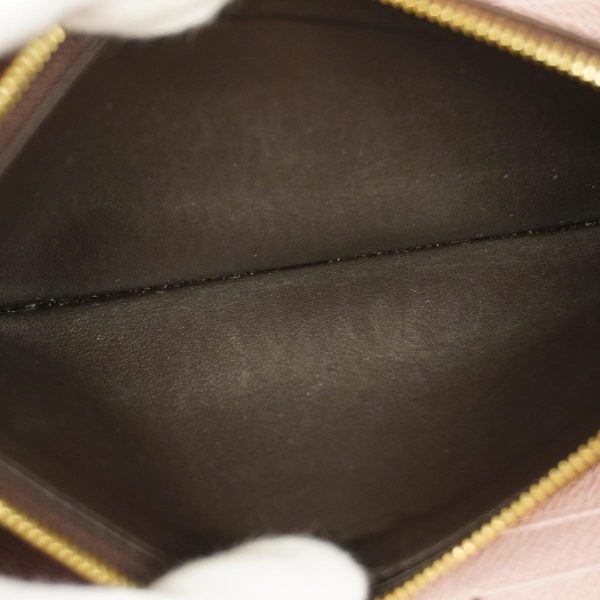 1240001037734 8 Louis Vuitton Wallet Clemence Brown Rose Ballerine