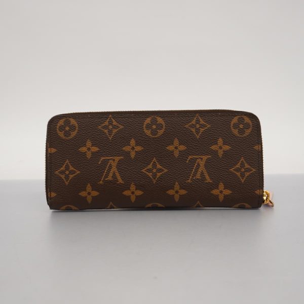 1240001037734 9 Louis Vuitton Wallet Clemence Brown Rose Ballerine