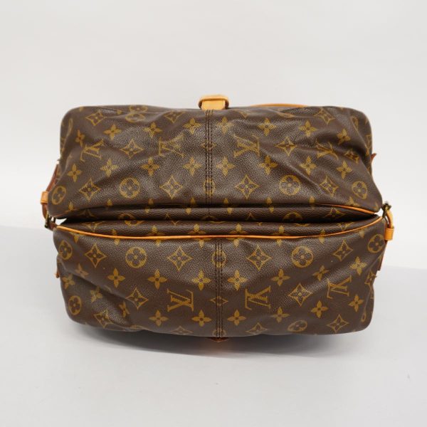 1240001037735 3 Louis Vuitton Shoulder Monogram Saumur 35 Brown